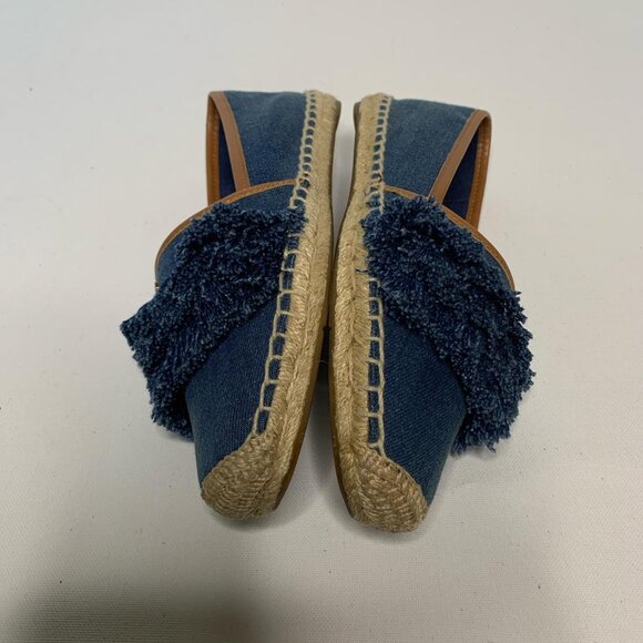 Tory Burch denim espadrilles with - Picture 5 of 8